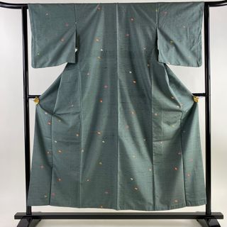 小紋 身丈154.5cm 裄丈62cm 正絹 逸品 【中古】(着物)