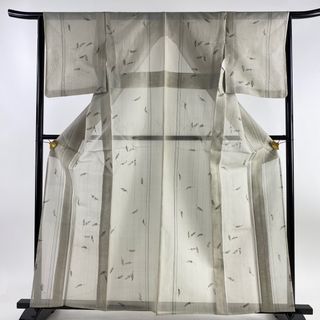 小紋 身丈161.5cm 裄丈64.5cm 正絹 優品 【中古】(着物)