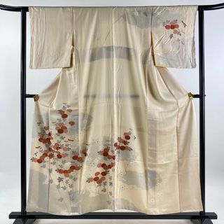 訪問着 身丈154.5cm 裄丈61.5cm 正絹 秀品 【中古】(着物)