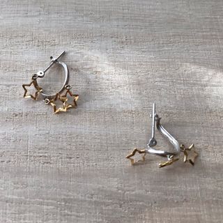 スタージュエリー(STAR JEWELRY)のk18WG スイング　ピアス(ピアス)