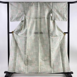 紬 身丈161cm 裄丈62.5cm 正絹 優品 【中古】(着物)