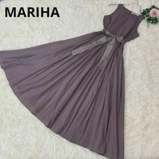 B274. MARIHA【夏のレディのドレス】マキシ丈 ワンピース フレア