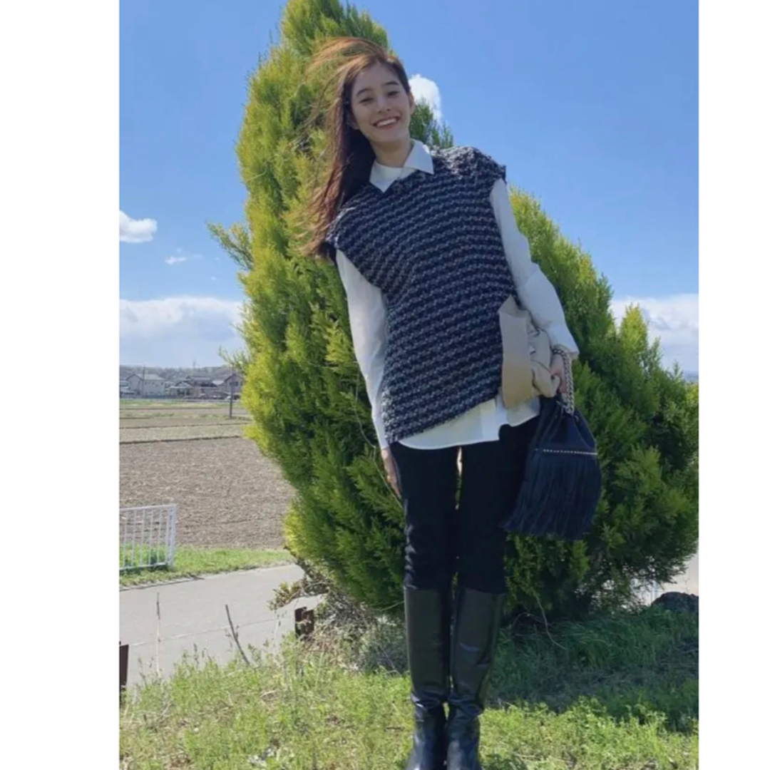 BACCA - 新木優子着用♡モノトーンファンシーツィード BACCA - 新木優子着用♡モノトーンファンシーツィード
