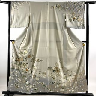 訪問着 身丈155cm 裄丈62.5cm 正絹 美品 秀品 【中古】(着物)