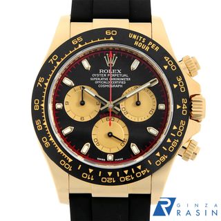 ロレックス(ROLEX)のロレックス コスモグラフ デイトナ 116518LN ブラック ×シャンパン ランダム番 メンズ 中古 腕時計(腕時計(アナログ))