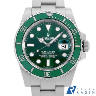 ロレックス(ROLEX)のロレックス サブマリーナ デイト 116610LV グリーン ランダム番 メンズ 中古 腕時計(腕時計(アナログ))