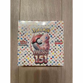 ポケモン(ポケモン)のポケモンカード151 BOX シュリンク付き(Box/デッキ/パック)