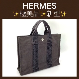 エルメス(Hermes)の極美品　エルメス　新型エールラインPM トートバッグ　メンズ　レディース　(トートバッグ)