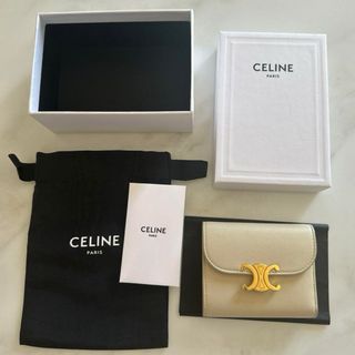 celine - セリーヌ　トリオンフ　三つ折り財布