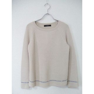 マックスマーラ(Max Mara)のMax Mara/コットンウール/スパンコール装飾/ニット/セーター/マックスマーラ/グレージュ【中古】【レディース】1-0823T▲(ニット/セーター)