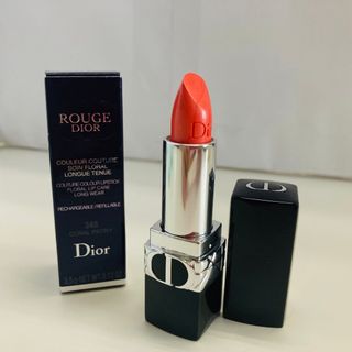 Dior - 未使用 DIOR ルージュディオール 348 コーラルピオニー サテン