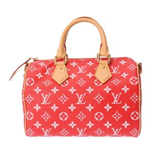 ルイヴィトン(LOUIS VUITTON)のルイヴィトン モノグラム スピーディP9 25 ハンドバッグ ルージュ(ハンドバッグ)