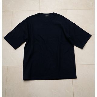 ジルサンダー(Jil Sander)のJIL SANDER カットソー　48 ネイビー(Tシャツ/カットソー(半袖/袖なし))