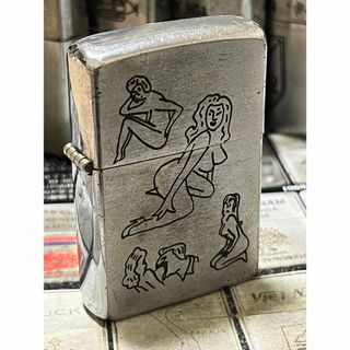 ジッポー(ZIPPO)の【ベトナムZIPPO】本物 1967年製ベトナムジッポー「ヌードモデル」SAIG(タバコグッズ)