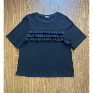 マヌーシュ(MANOUSH)の【新品未使用】MANOUSH マヌーシュ フリルTシャツ(Tシャツ(半袖/袖なし))