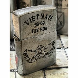 ジッポー(ZIPPO)の【ベトナムZIPPO】本物 1968年製ベトナムジッポー「パイロットバッジ」(タバコグッズ)