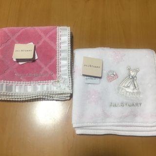 ジルスチュアート(JILLSTUART)のジルスチュアートタオルハンカチ２枚(ハンカチ)