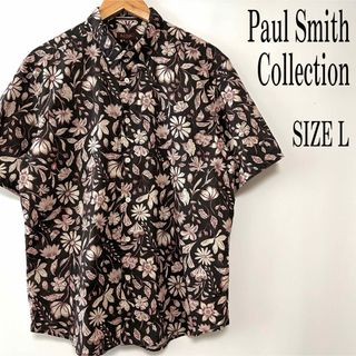 ポールスミスコレクション(Paul Smith COLLECTION)のPaul Smith ポールスミスコレクション 半袖 総柄 花柄シャツ L(シャツ)