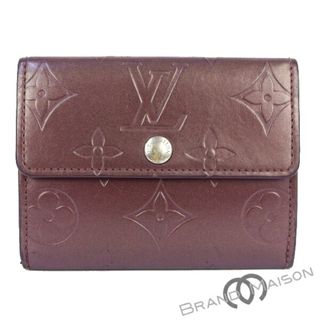 ルイヴィトン(LOUIS VUITTON)のBランク【ルイ・ヴィトン】ラドロー/M65126/モノグラムマット/ヴィオレ/財布/小銭入れ/コインケース/カードケース/ヴァイオレット/パープル【中古】(財布)