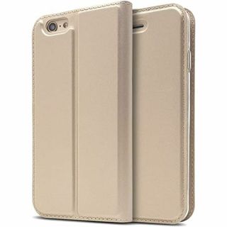 ☆早い者勝ち☆ iPhone 6 / 6s用レザーケース ゴールド(iPhoneケース)