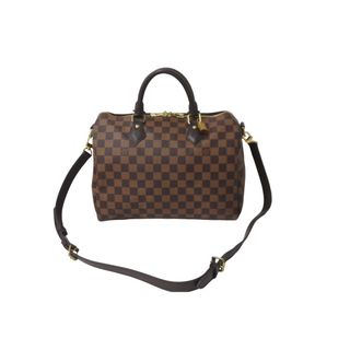 ルイヴィトン(LOUIS VUITTON)のLOUIS VUITTON ルイヴィトン スピーディ バンドリエール30 2wayボストンバッグ N41367 CT4128 ダミエ ブラウン 中古 64067(ショルダーバッグ)