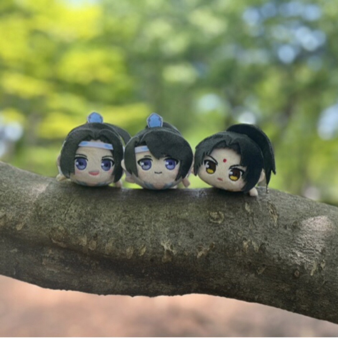 舞台魔道祖師 ステそし ぬいぐるみキーホルダー（魏無羨ver.／藍