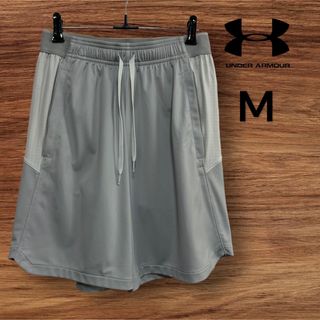 アンダーアーマー(UNDER ARMOUR)のアンダーアーマー　ハーフパンツ　M グレー(ショートパンツ)