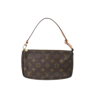 ルイヴィトン(LOUIS VUITTON)の極美品 LOUIS VUITTON ルイ ヴィトン アクセサリーポーチ ポシェットアクセソワール M51980 モノグラム 中古 64088(ポーチ)