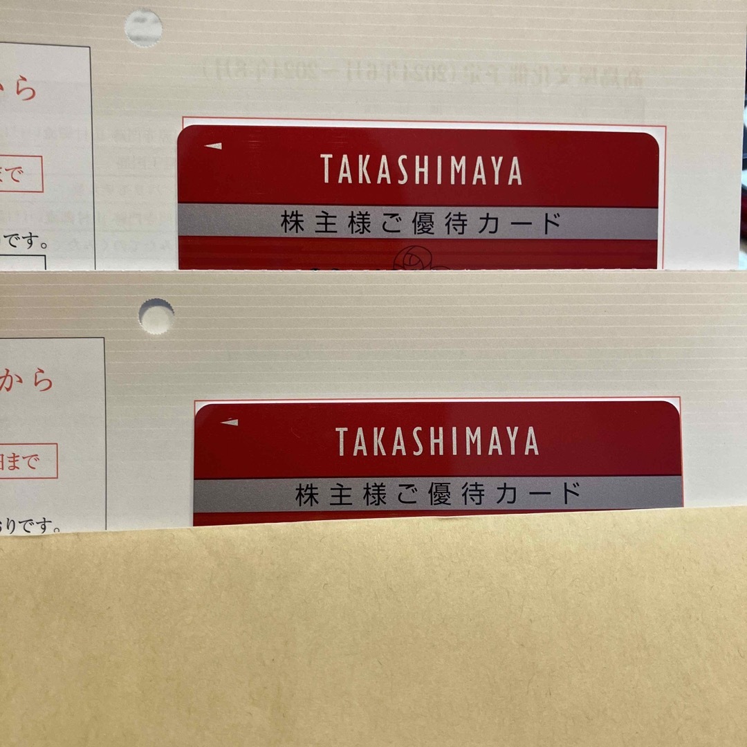 高島屋 株主優待 チケットの優待券/割引券(その他)の商品写真