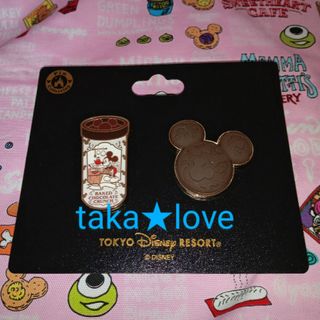 ディズニー(Disney)のﾌﾟﾛﾌ&商品説明必読◆TDR購入◆ﾊﾟｰｸﾌｰﾄﾞ♪ﾋﾟﾝﾊﾞｯｼﾞｾｯﾄ♪①(その他)