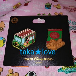 ディズニー(Disney)のﾌﾟﾛﾌ&商品説明必読◆TDR購入◆ﾊﾟｰｸﾌｰﾄﾞ♪ﾋﾟﾝﾊﾞｯｼﾞｾｯﾄ♪②(その他)