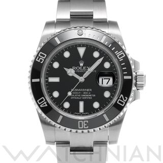 ロレックス(ROLEX)の中古 ロレックス ROLEX 116610LN ランダムシリアル ブラック メンズ 腕時計(腕時計(アナログ))