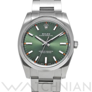 ロレックス(ROLEX)の中古 ロレックス ROLEX 114200 ランダムシリアル オリーブグリーン メンズ 腕時計(腕時計(アナログ))