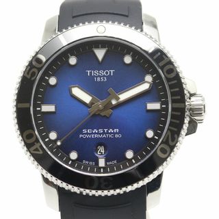 TISSOT - ティソ シースター パワーマティック80 メンズ オートマ ブルーグラデーション