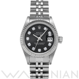 ロレックス(ROLEX)の中古 ロレックス ROLEX 69174G U番(1998年頃製造) ブラック /ダイヤモンド レディース 腕時計(腕時計)