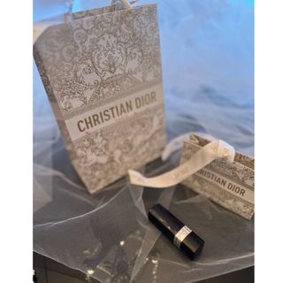 クリスチャンディオール(Christian Dior)の新品・未使用【Dior】ルージュ ディオール バーム　限定ショッパー付き(リップグロス)