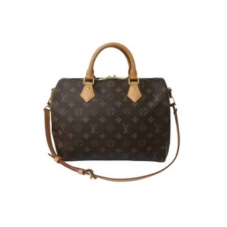 ルイヴィトン(LOUIS VUITTON)の極美品 LOUIS VUITTON ルイヴィトン スピーディ バンドリエール 30 現行モデル 2WAYハンドバッグ M46980 中古 64061(ハンドバッグ)