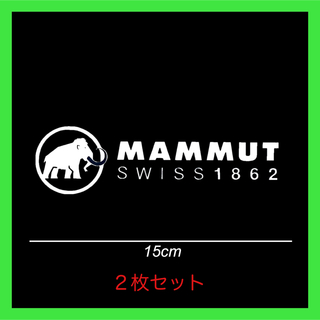 マムート(Mammut)のC6.MAMMUT カッティングステッカー　文字切り抜きタイプ(その他)