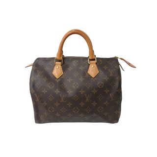 ルイヴィトン(LOUIS VUITTON)のLOUIS VUITTON ルイ ヴィトン スピーディ30 ハンドバッグ M41108 新型 モノグラムキャンバス ブラウン 美品 中古 64197(ハンドバッグ)