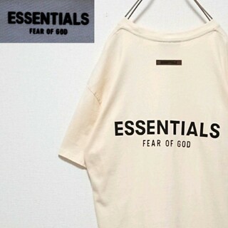 FEAR OF GOD - 人気モデル フィアオブゴッド エッセンシャルズ バッグ ロゴ 半袖 Tシャツ