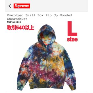 Supreme - Supreme Small Box Zip Up Hooded マルチ Lサイズの Supreme - Supreme Small Box Zip Up Hooded マルチ Lサイズの