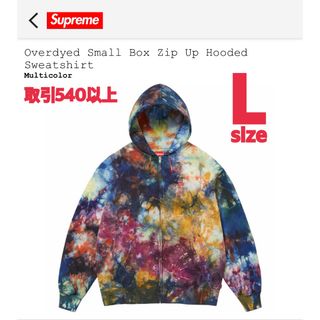 Supreme - Supreme Small Box Zip Up Hooded マルチ Lサイズ