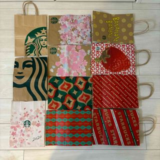 Starbucks - スタバショッパー　苺　桜　バナナ　クリスマス