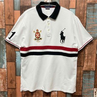 ポロラルフローレン(POLO RALPH LAUREN)のPolo Ralph Lauren ポロシャツ　ホワイト　サイズ:L(ポロシャツ)