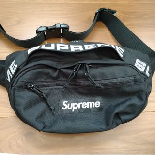 SUPREMEウエストポーチ　ブラック