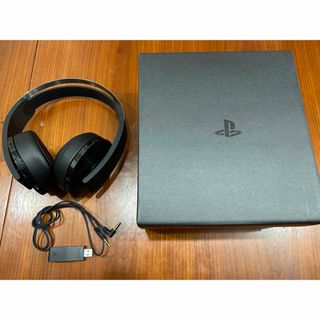 ソニー(SONY)の美品 ソニー プレミアムワイヤレスサラウンドヘッドセット cuhj-15005(ヘッドフォン/イヤフォン)