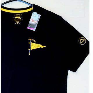 スポルティバ(LA SPORTIVA)の新品★LA SPORTIVA ラスポルティバ ピッケル ペナント Tシャツ M(Tシャツ/カットソー(半袖/袖なし))