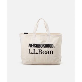 H X L.L.BEAN . TOTE-L Whiteトートバッグ