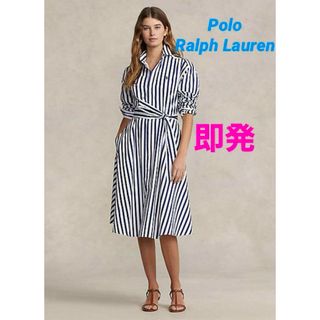 ポロラルフローレン(POLO RALPH LAUREN)の✳️即発PoloRalphLaurenラルフローレン24新作シャツワンピース(ロングワンピース/マキシワンピース)