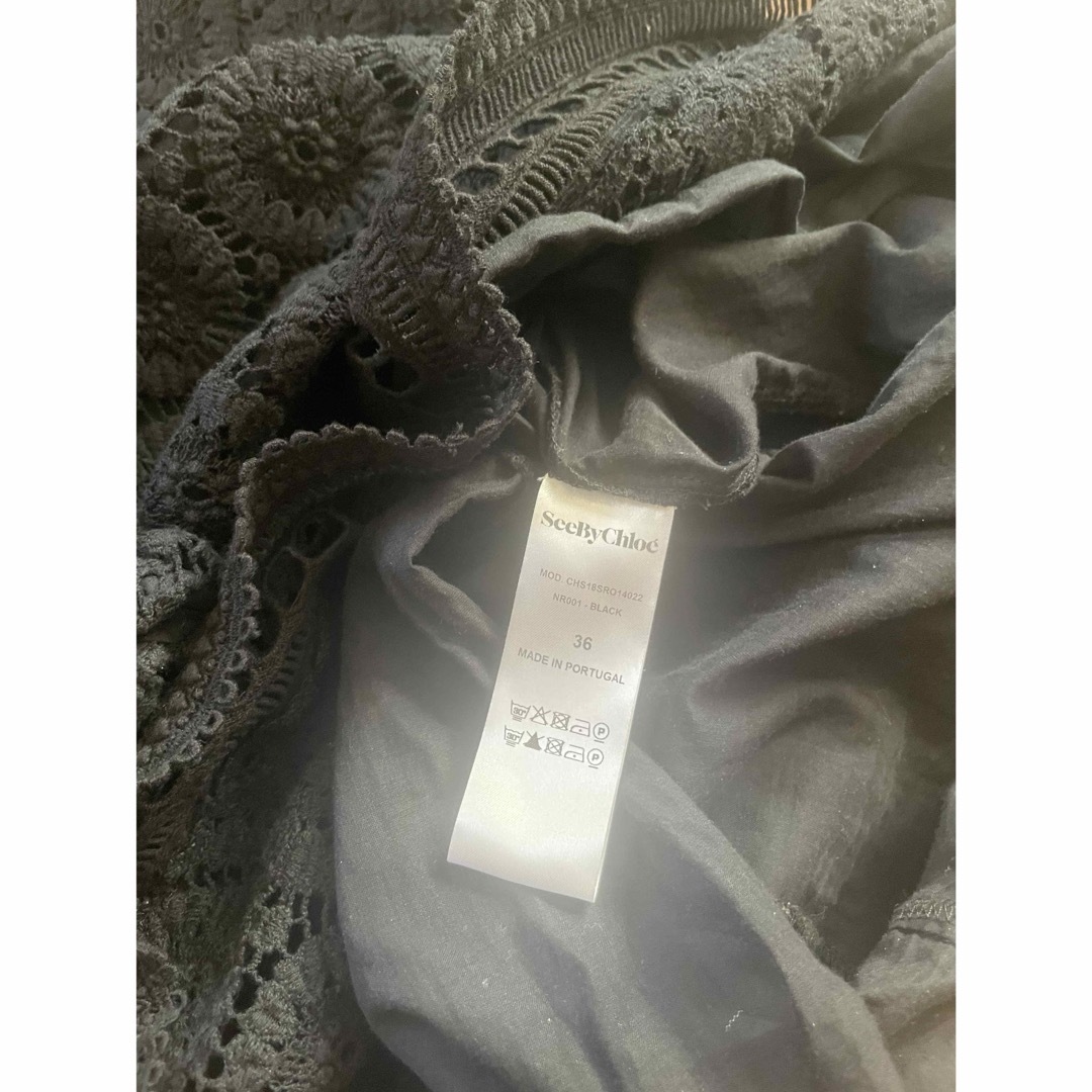 シーバイクロエ　レースワンピース SEE BY CHLOE - seebychloeレースワンピースの通販 by is shop